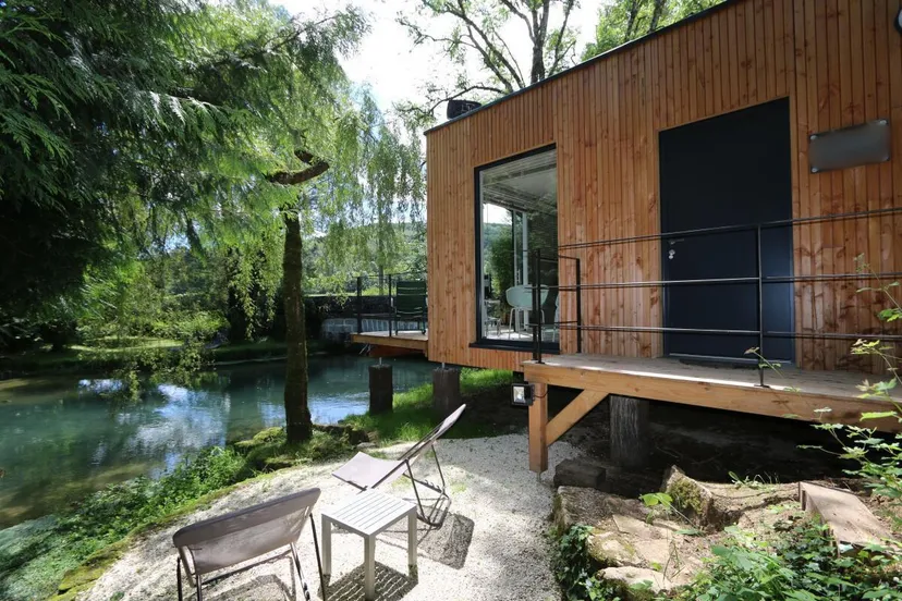 Cabane d’exception avec bain nordique au cœur de la Bourgogne