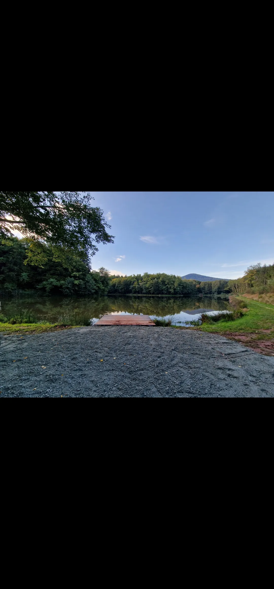 Étang de 2ha dans le département du Territoire de Belfort