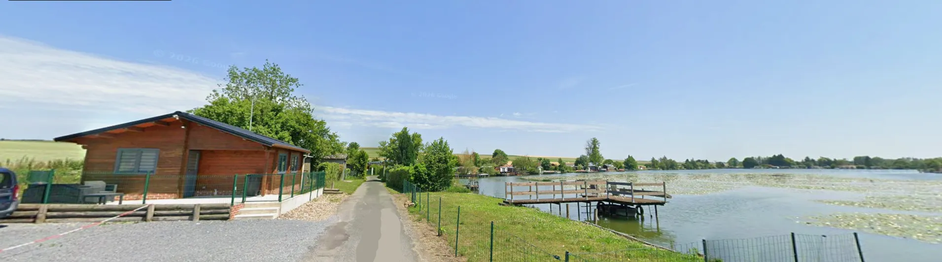 Chalet de pêche sur étang sauvage naturel de 12 ha à 1h30 de Paris