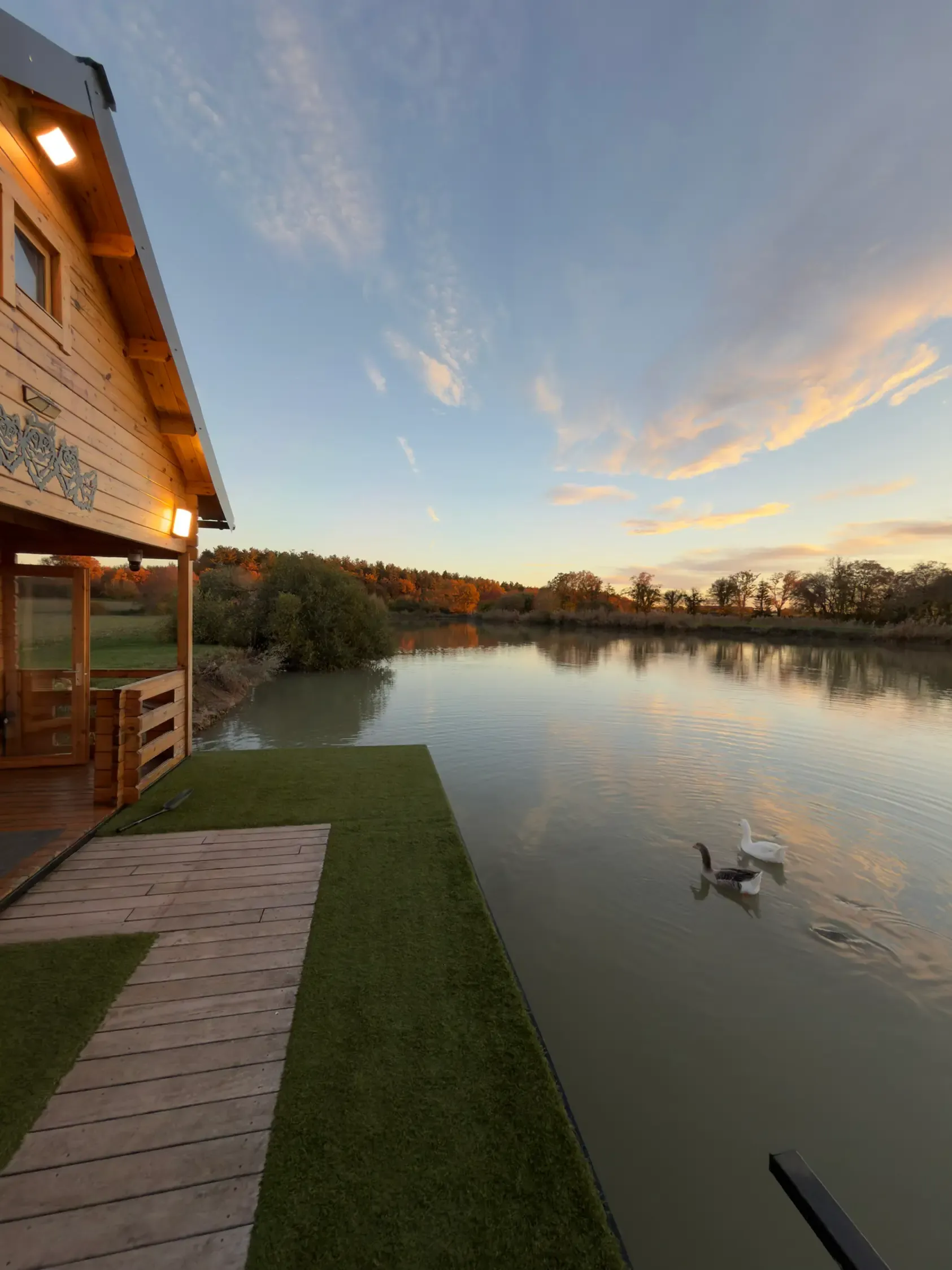 Chalet nature au bord de l’étang – Séjour détente