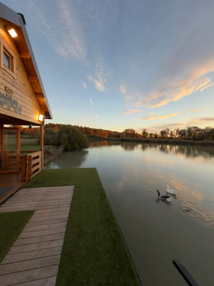 Chalet nature au bord de l’étang – Séjour détente