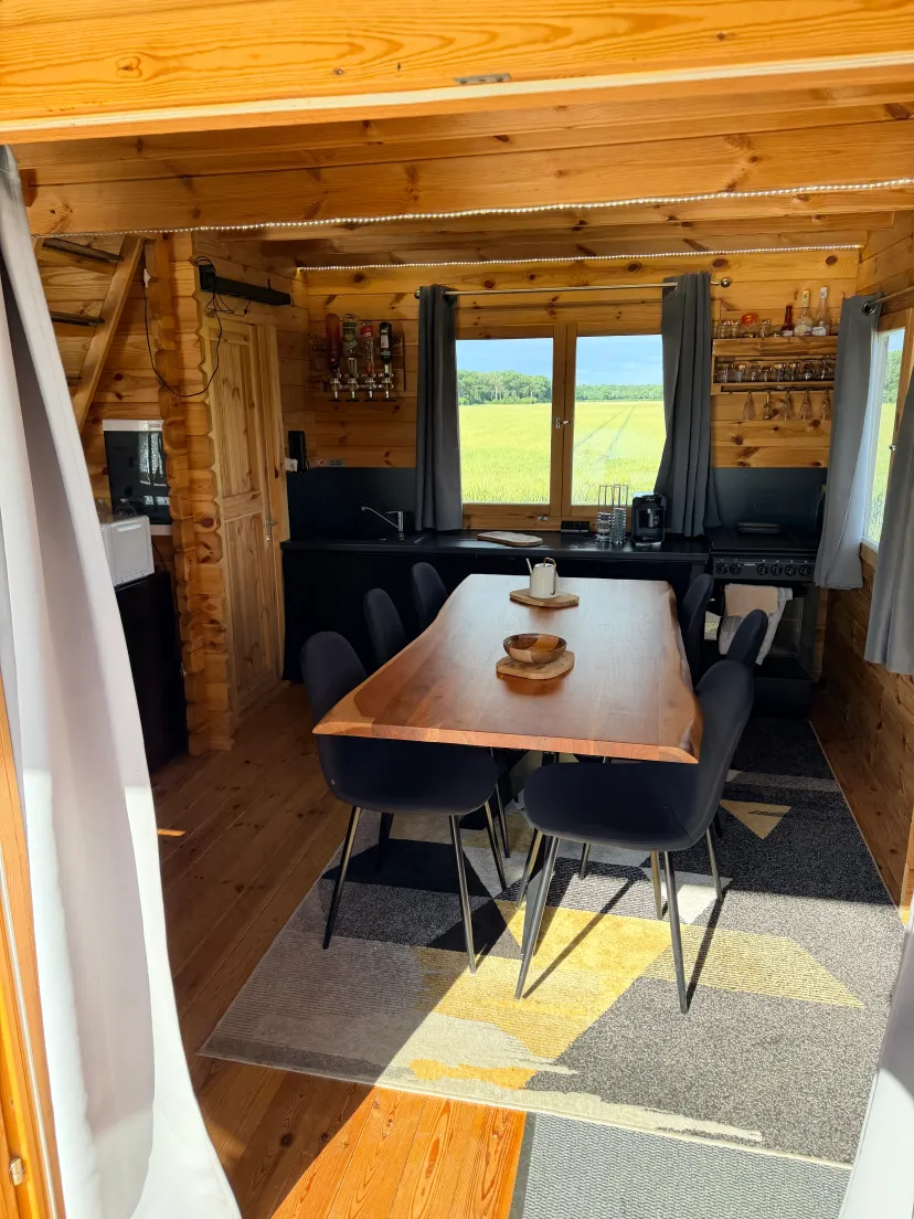 Chalet nature au bord de l’étang – Séjour détente