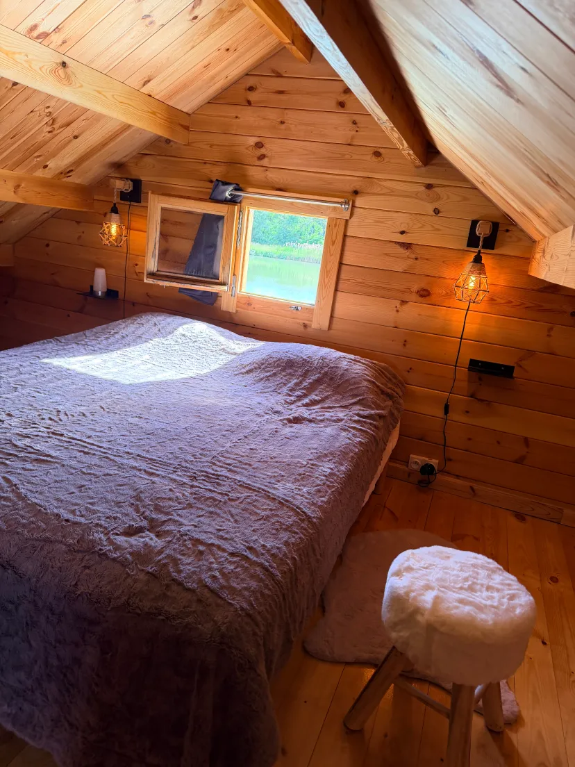 Chalet nature au bord de l’étang – Séjour détente