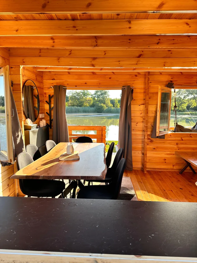 Chalet nature au bord de l’étang – Séjour détente