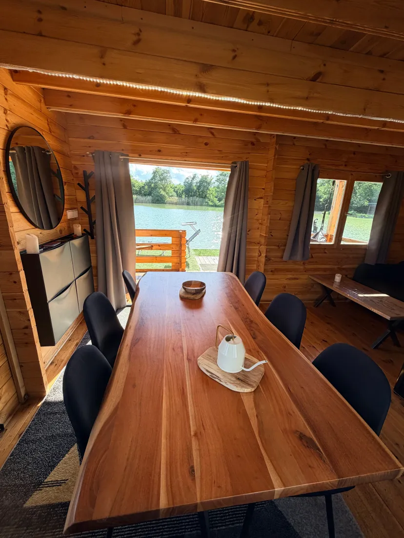 Chalet nature au bord de l’étang – Séjour détente