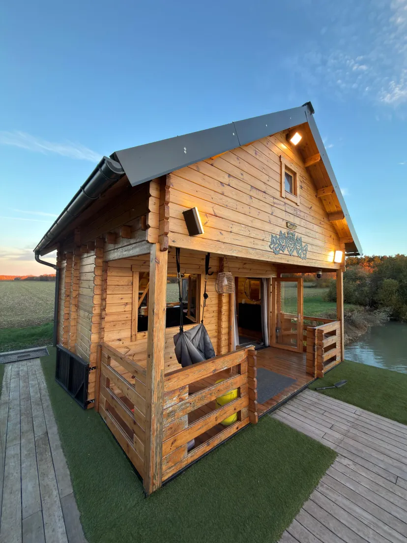Chalet nature au bord de l’étang – Séjour détente