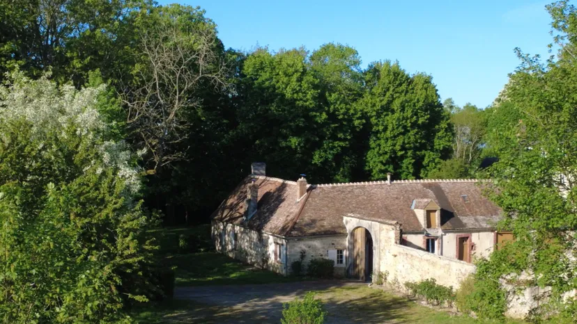 Rental of the cottage with the pond of Pin (Roselière) from 29.65 ac to 1h from Paris