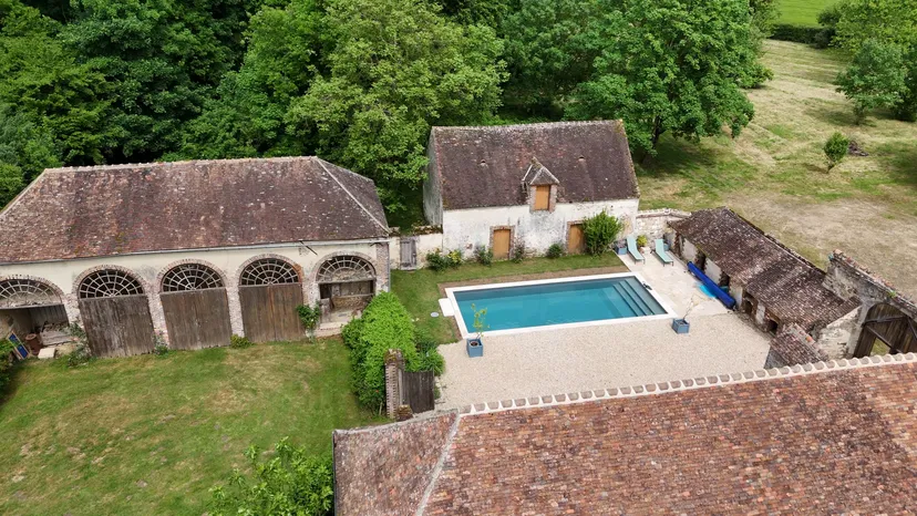 Rental of the cottage with the pond of Pin (Roselière) from 29.65 ac to 1h from Paris