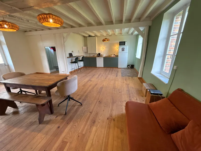 Rental of 2 bedrooms for 2 in the fishermen's relay + the pine pond (Roselière) of 29.65 ac