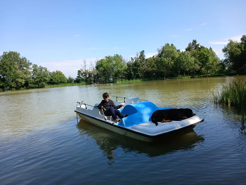 Cabane de pêcheur sur étang d'1 hectare à 30 min de Nantes
