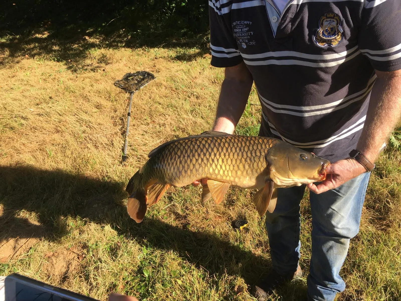 Gîte de pêche de charme au bord d'un étang de 1,5 ha pour 6 personnes