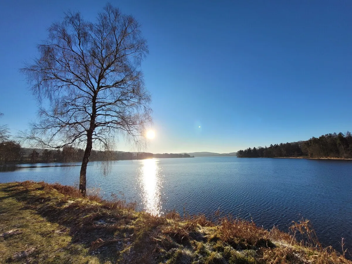 Gite de pêche au bord d'un lac de 367 hectares à 1h30 de Dijon