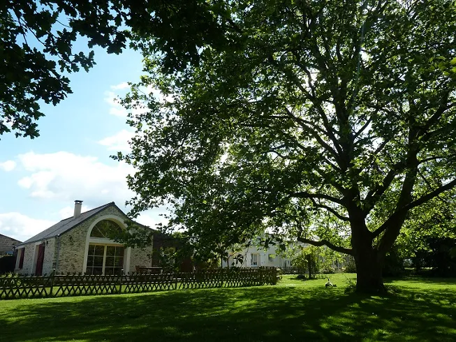 Gîte de pêche avec étang de 1500 m² à 25 min de Nantes