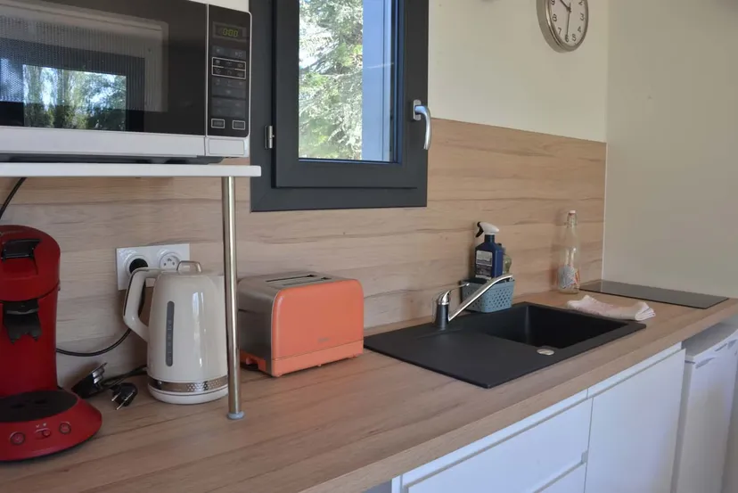 Lodge en nature au bord d’un étang, pour 2 personnes - Loir-et-Cher