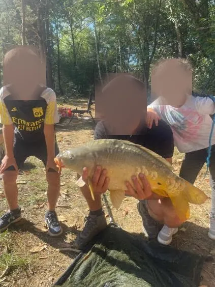 Gîte de pêche avec étang privé de 0,6ha proche de grenoble