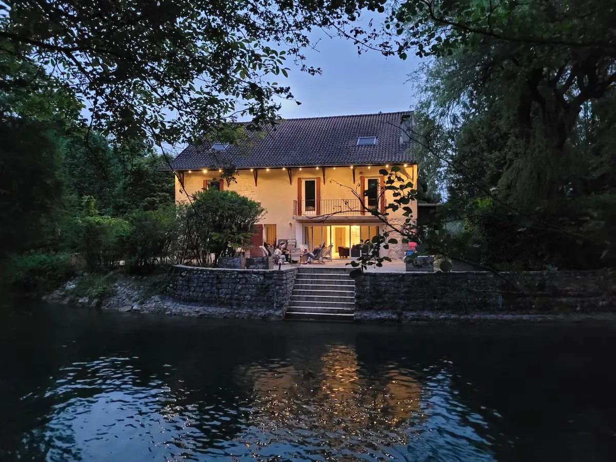 gîte de pêche - grand groupe – proche d'aix-les-bains, accès lac du bourget