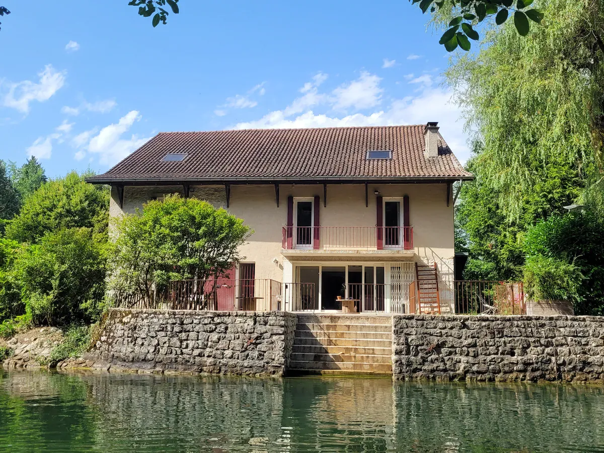 gîte de pêche - grand groupe – proche d'aix-les-bains, accès lac du bourget