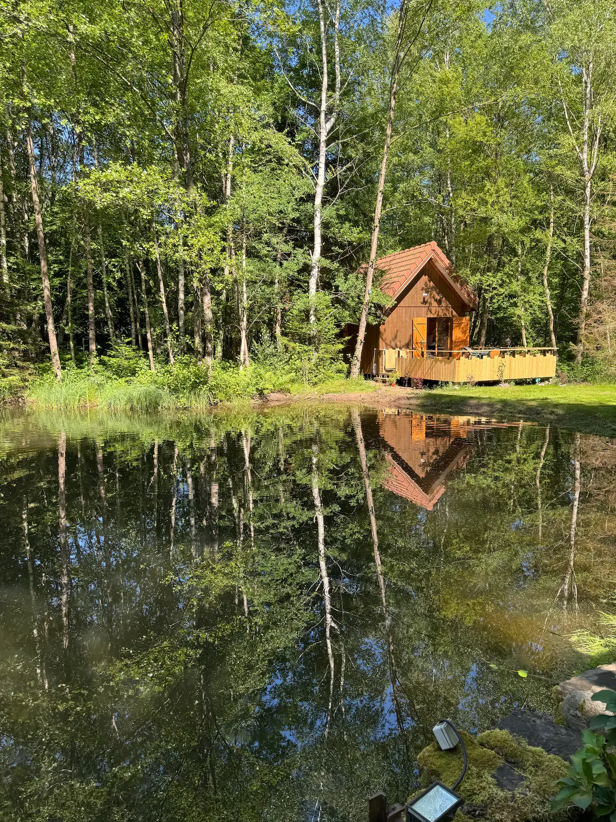 Chalet de pêche en bord de rivière au cœur des Vosges à 1h de Strasbourg