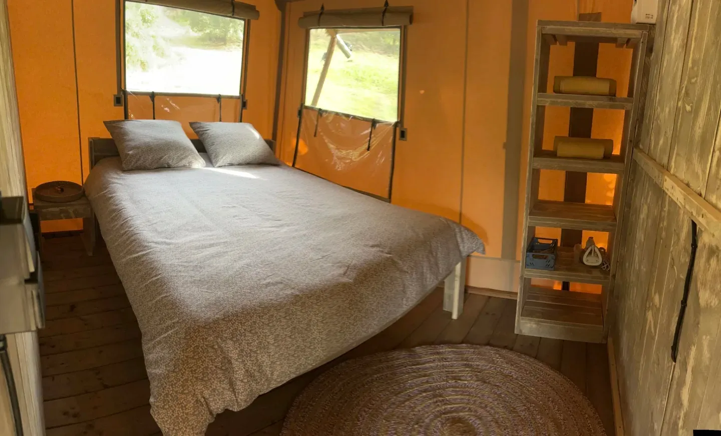 Lodge de charme en Corse du Sud, rivière sauvage proche de Ajaccio, chalet nature