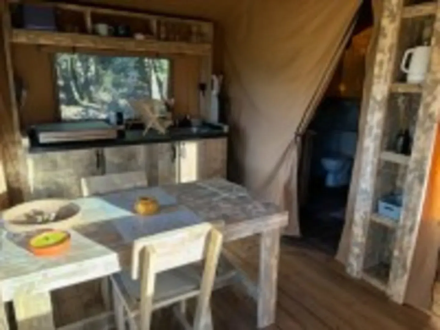 Gîte de pêche pour deux en corse-du-sud, rivière sauvage proche de ajaccio, chalet nature