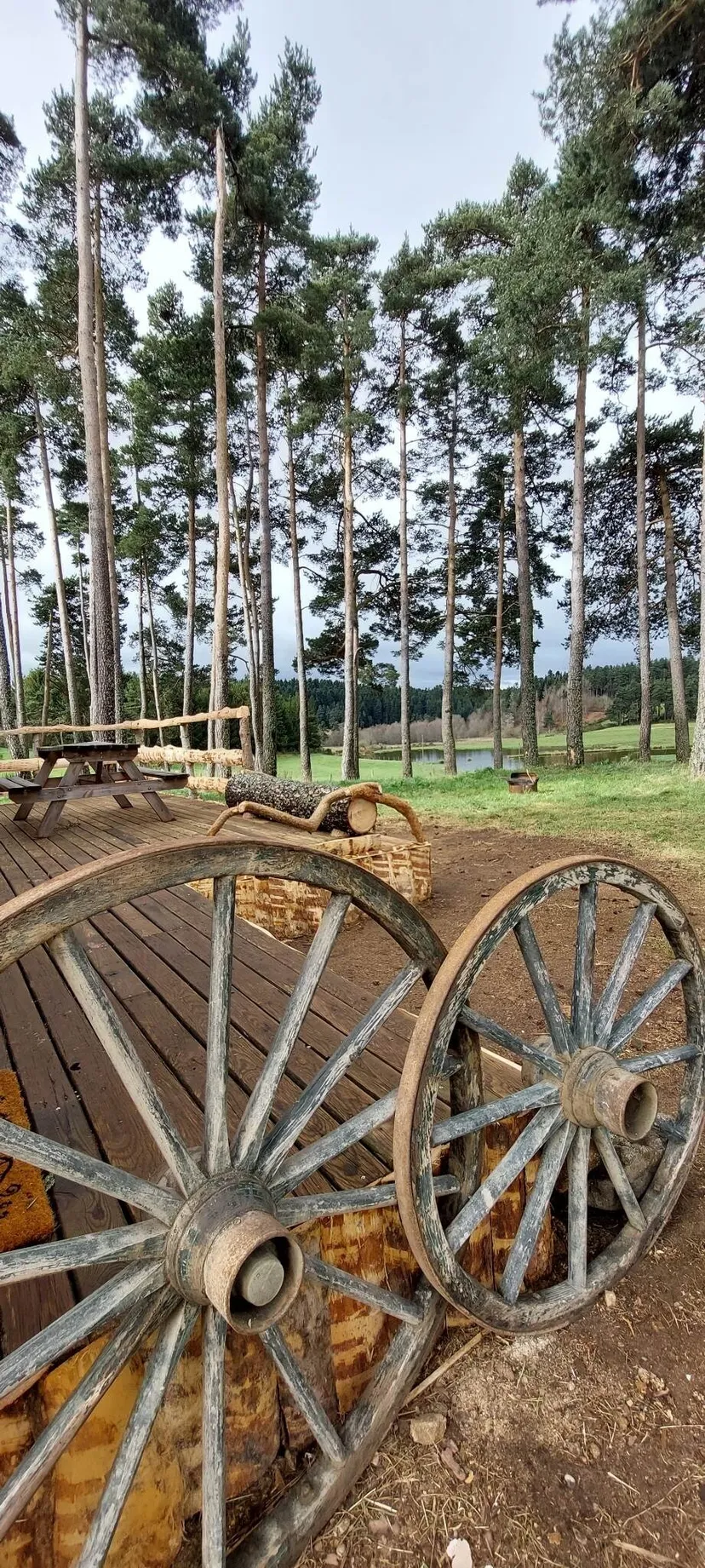 Esprit ranch et 3 étangs de pêche, proche de saint-étienne, étangs de montagne