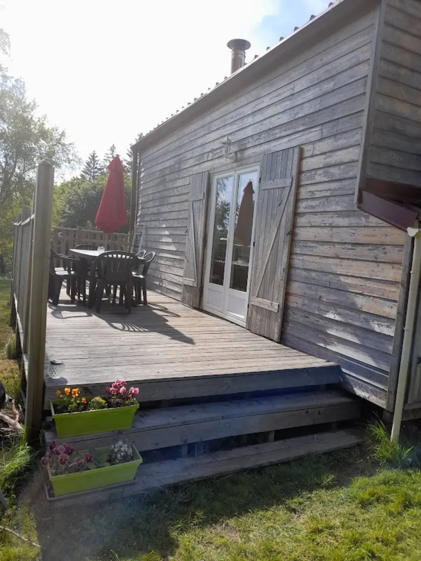 Tiny house 5 personnes avec étang en Haute-Saône