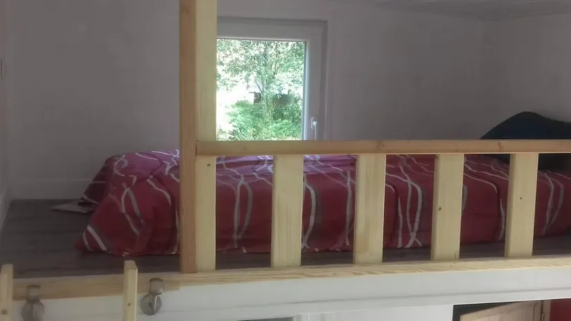 Tiny house 5 personnes avec étang en Haute-Saône
