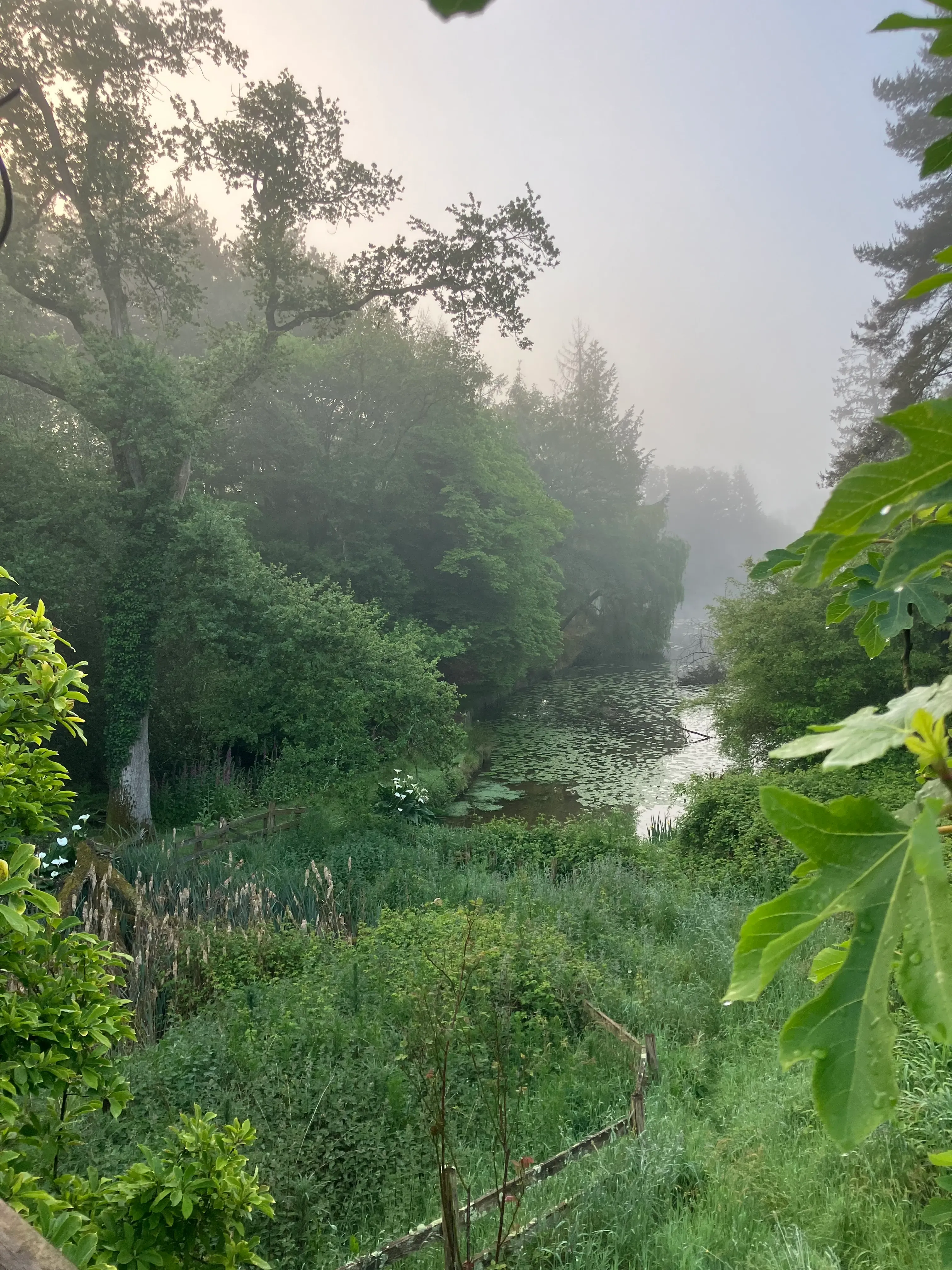 Cabane with private pond 2.47 ac in Brittany