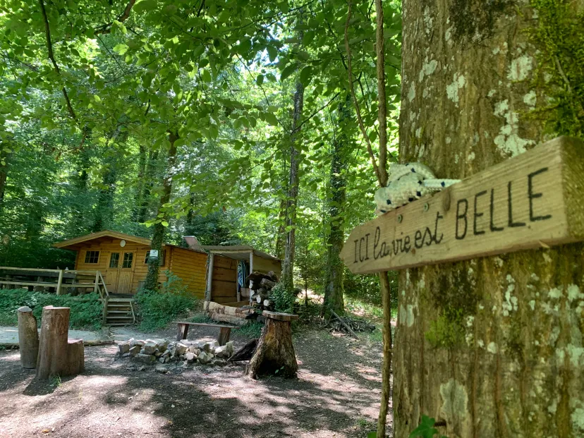 Chalet insolite avec bulle et étang privatif en Haute-Marne