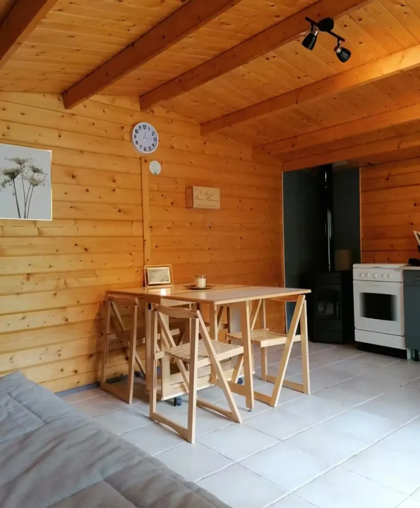 Unusual chalet with bubble and private pond in Haute-Marne