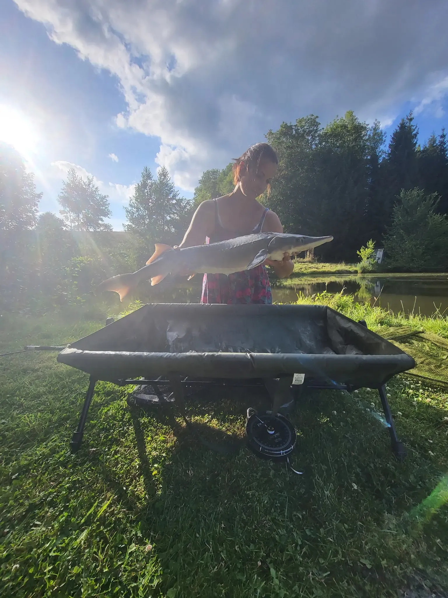 Cabane de pêche 2 personnes avec étangs privés en Ardennes