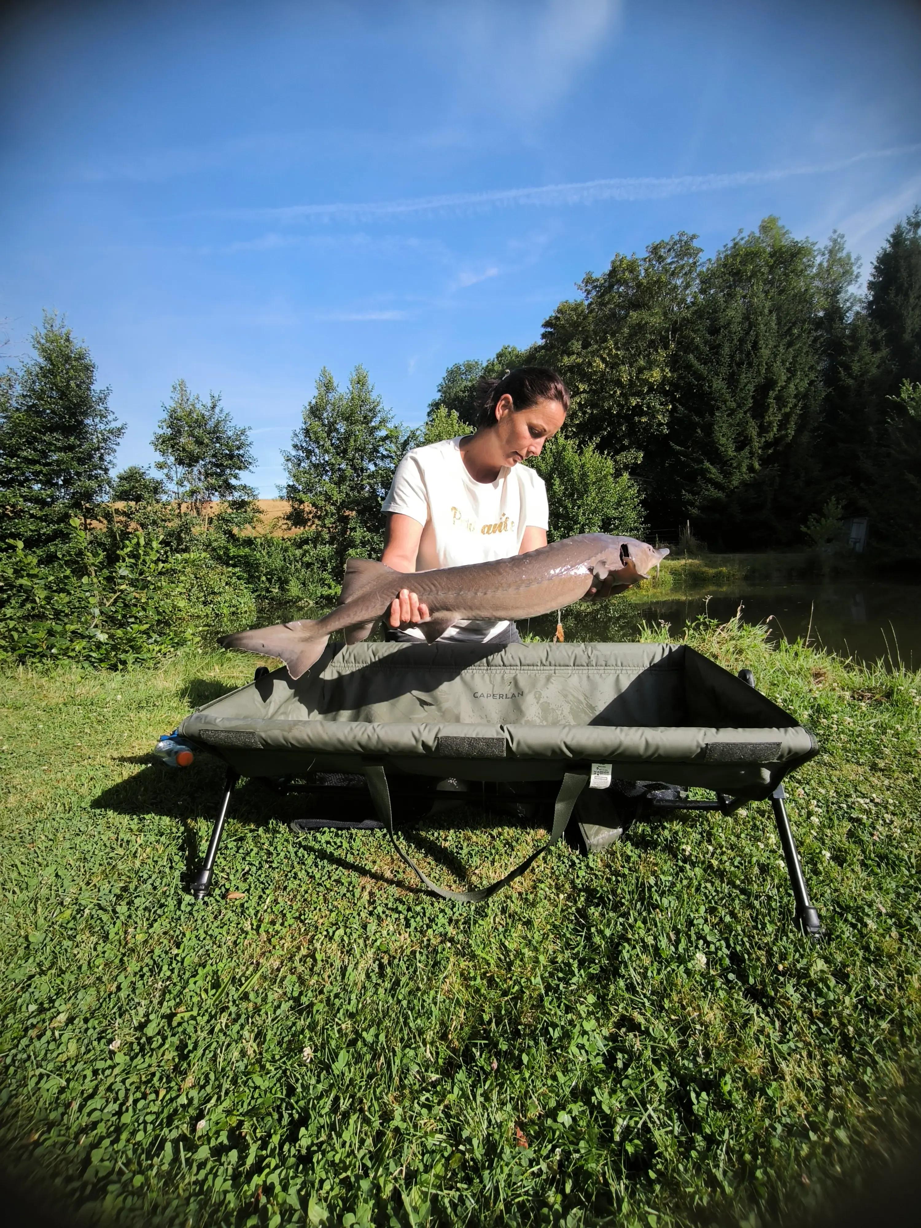 Cabane de pêche 2 personnes avec étangs privés en Ardennes