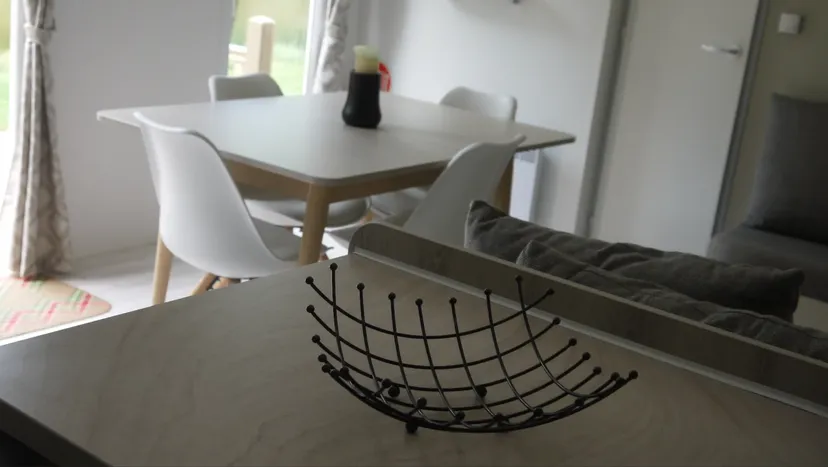 Mobile-home 6 personnes avec accès à un étang
