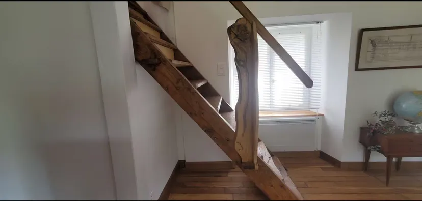 Loft sur une propriété privé avec son étang de pêche