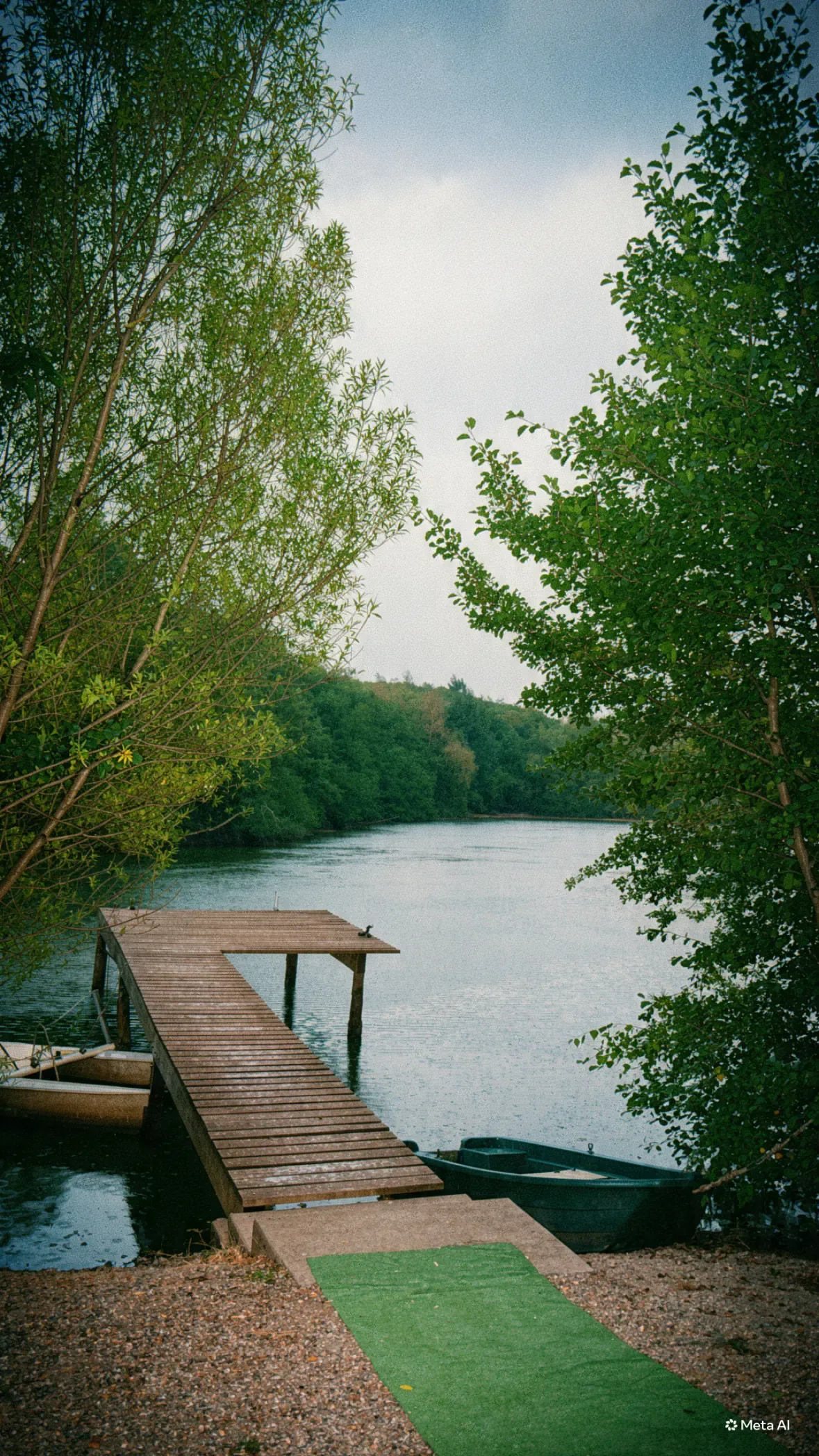 Etang à louer en Isère pour stationner votre camping-car et pêcher