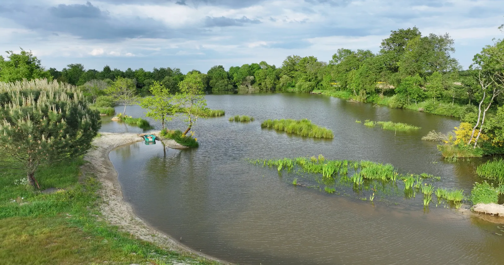 Étang privé en Vendée de 1,5 ha