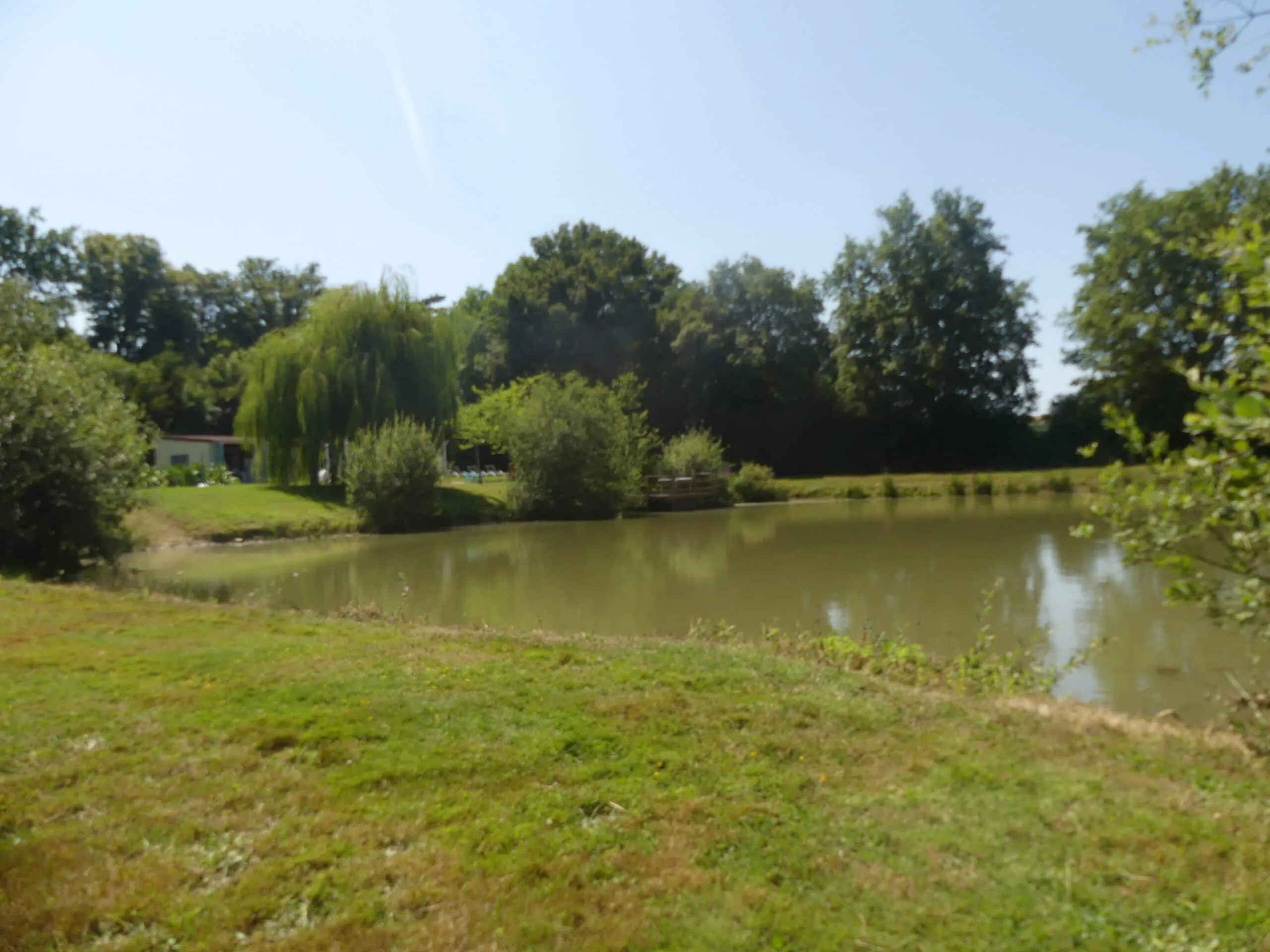 Gîte au bord d'un étang