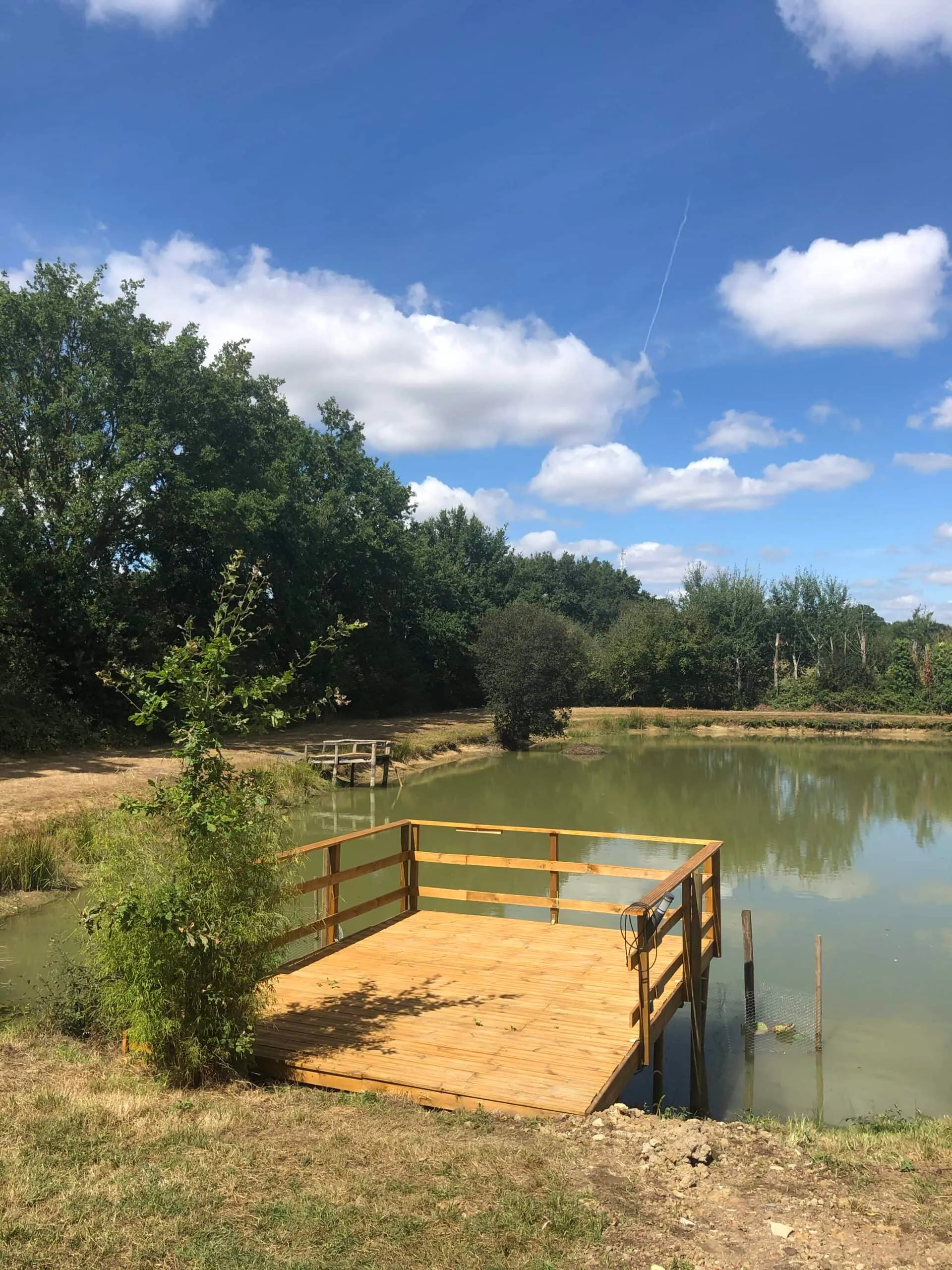 Gîte au bord d'un étang