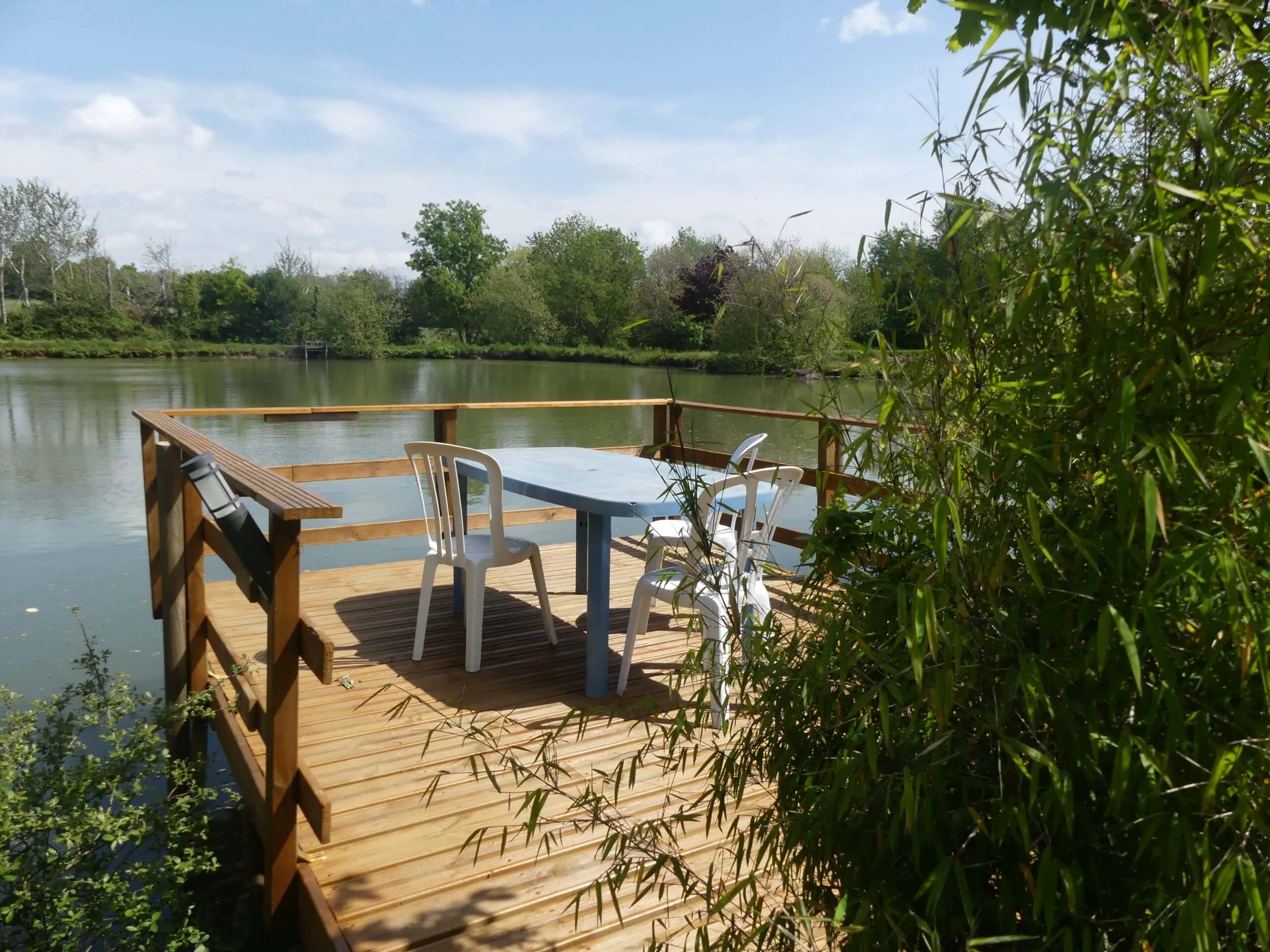 Gîte au bord d'un étang