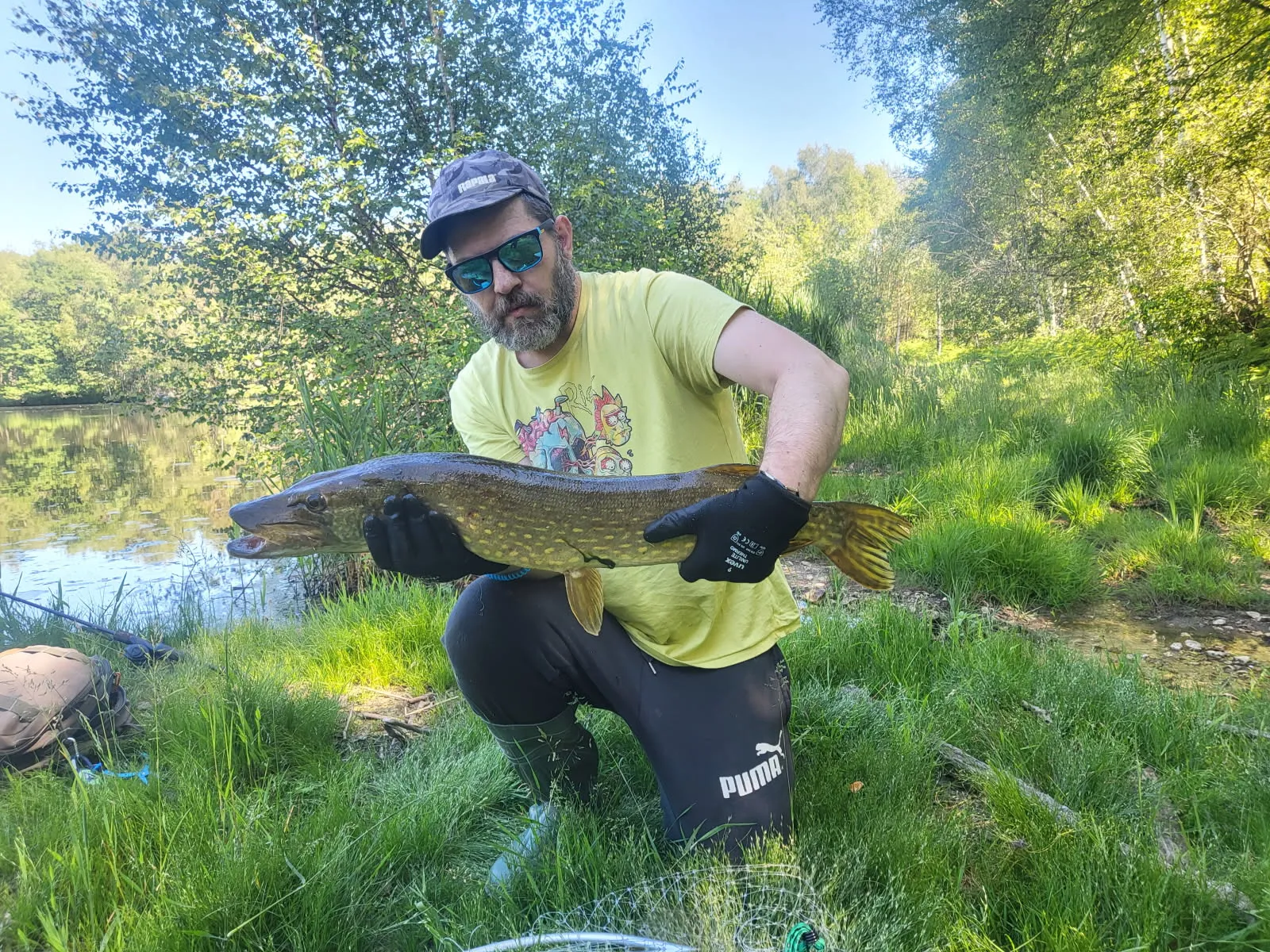 Location en Sologne, deux étangs avec une maison 4 couchages