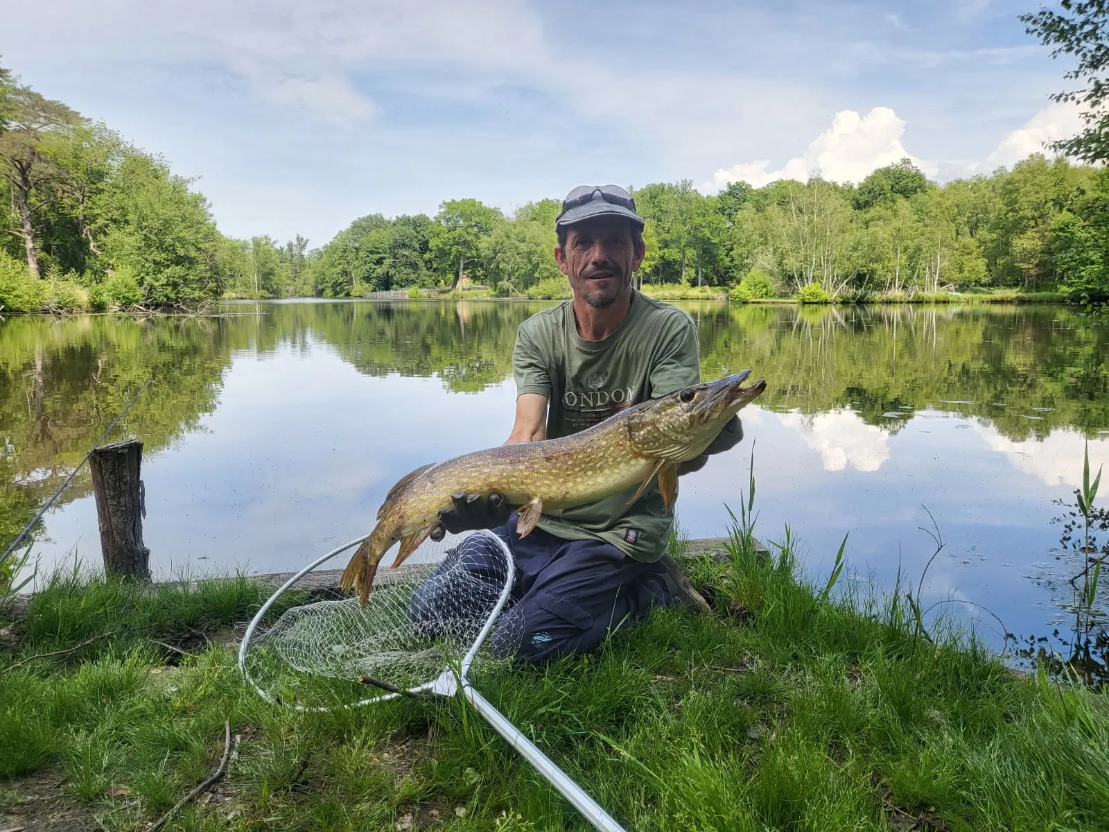 Location en Sologne, deux étangs avec une maison 4 couchages