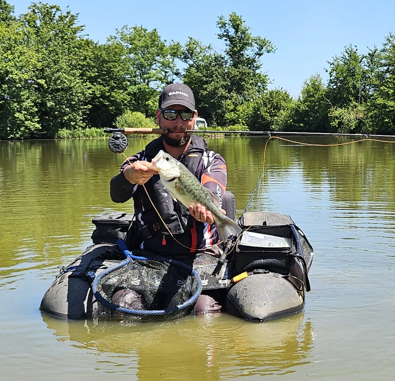 Etang de 2.5ha avec son mobil home en Saône-et-Loire