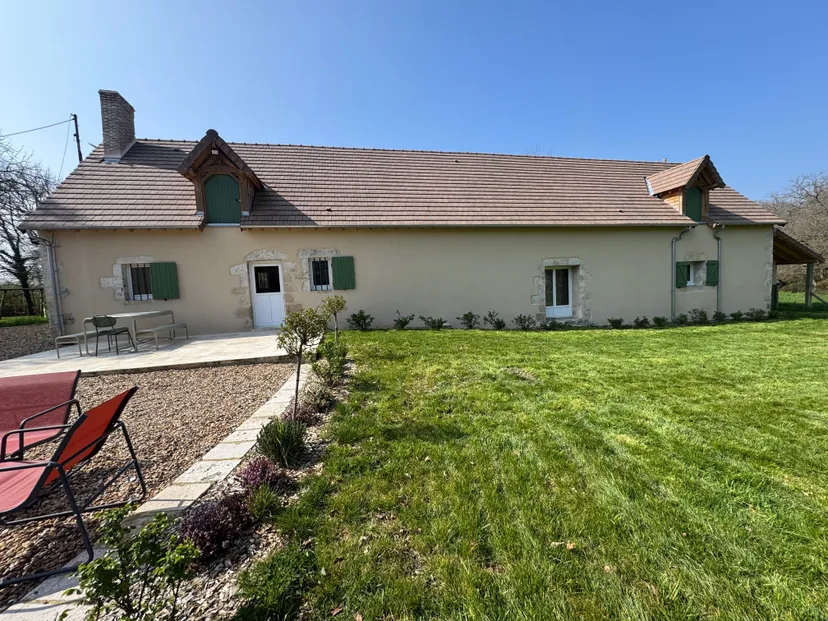 Gite entre Loire et Sologne avec accès à un étang de 2.5ha