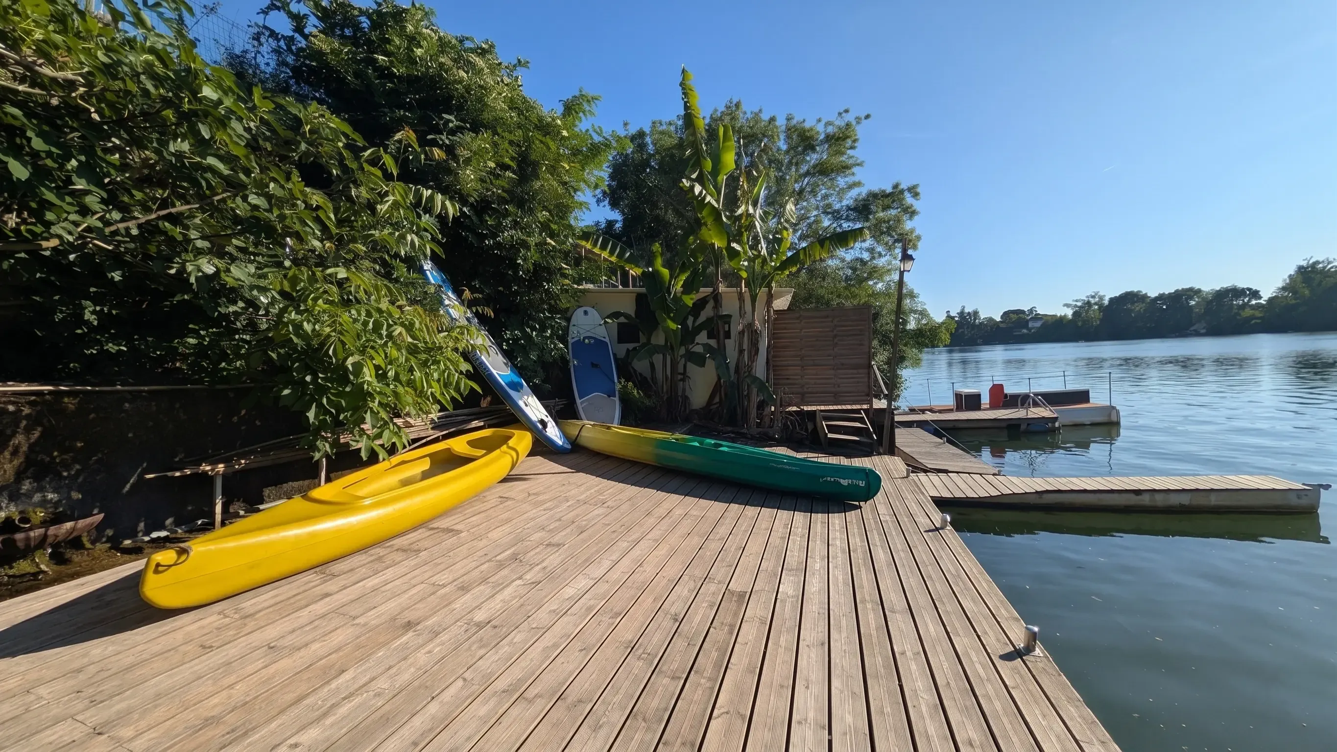 Séjour pêche sur le Tarn - ponton privatif et jacuzzi
