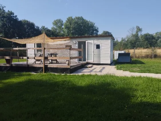 Etang à louer pour les vacances avec son mobil home dans le département de Maine-et-Loire