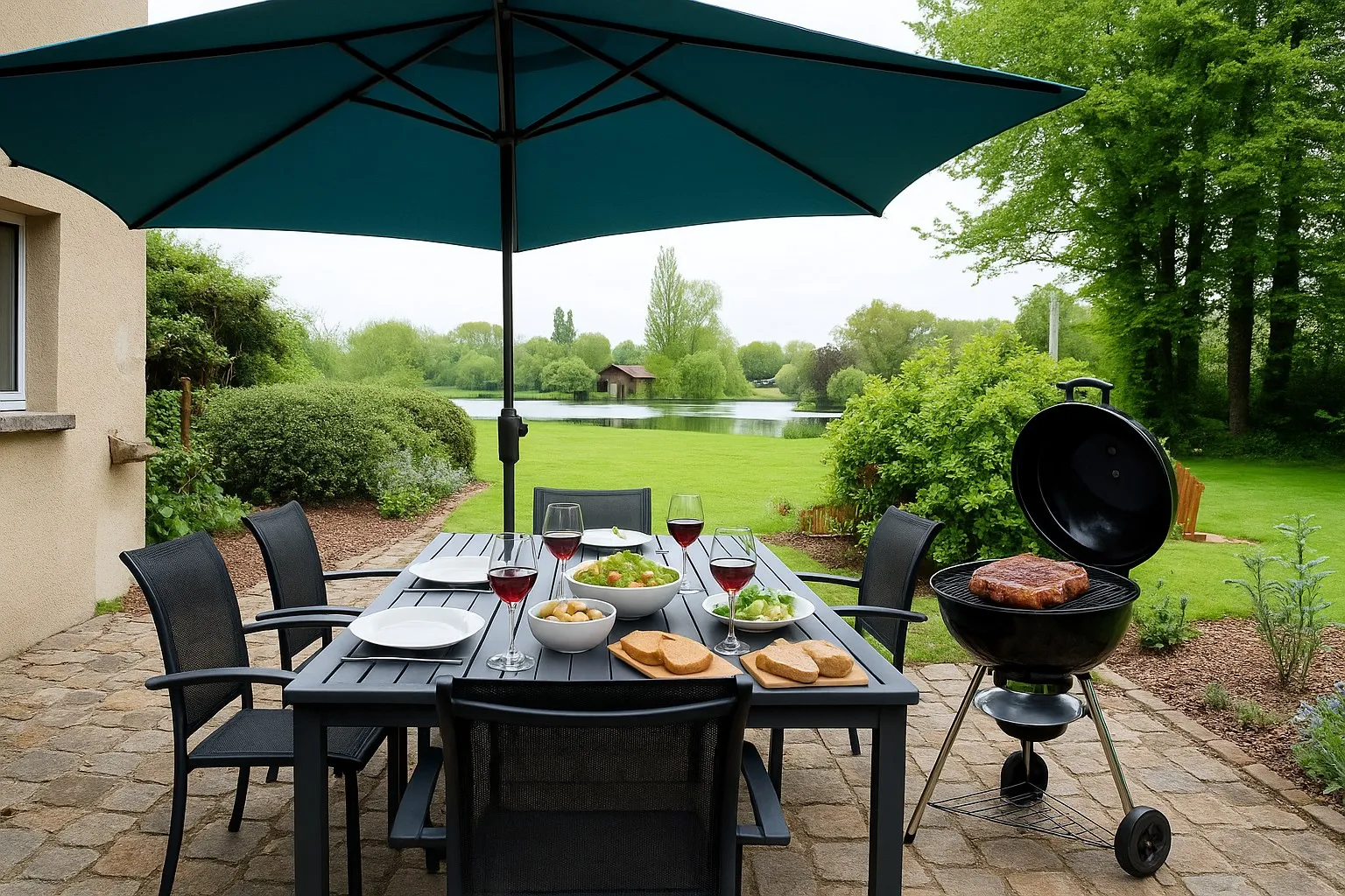 Évasion nature avec bain nordique et pêche no-kill