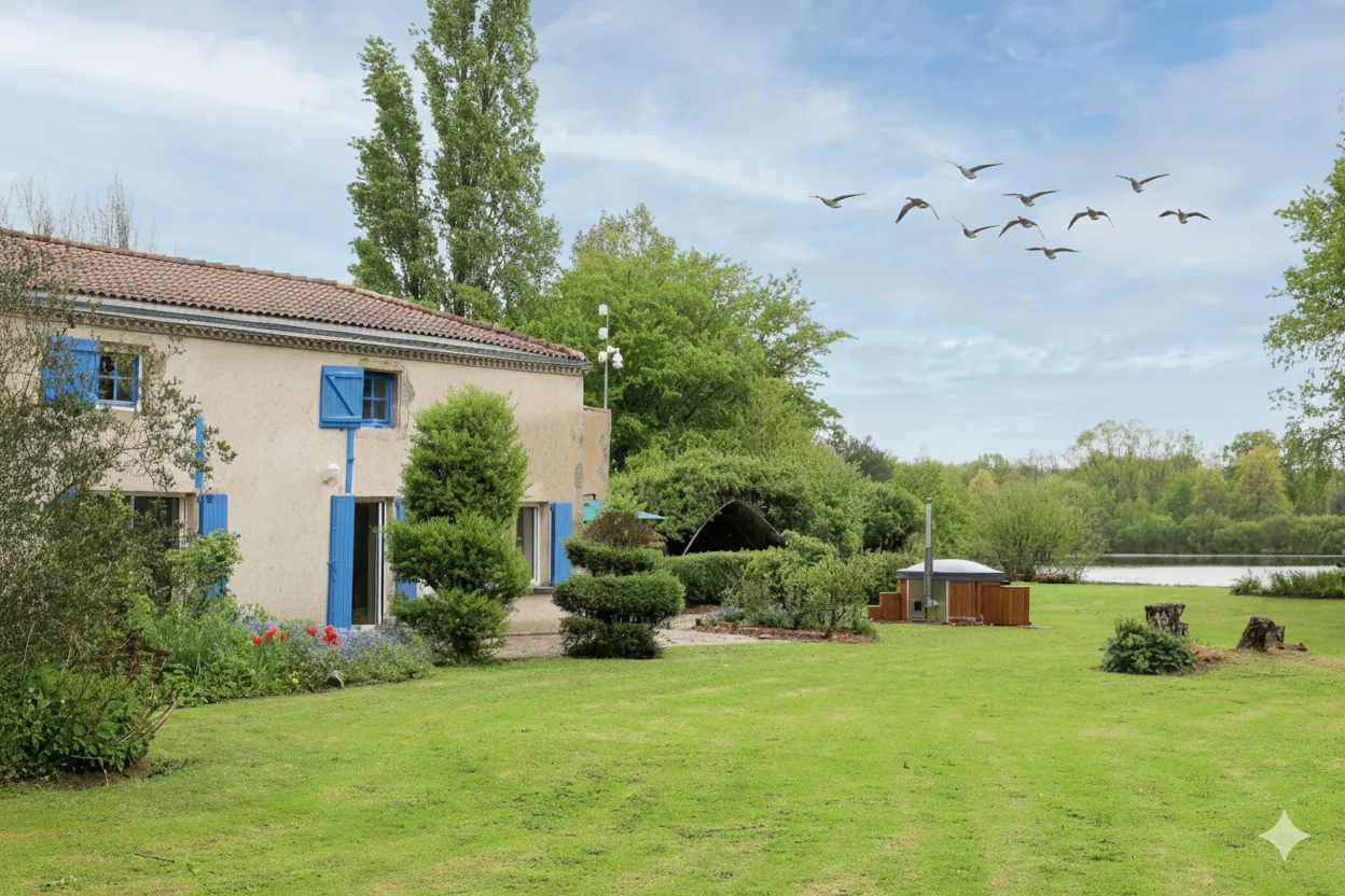 Évasion nature avec bain nordique et pêche no-kill