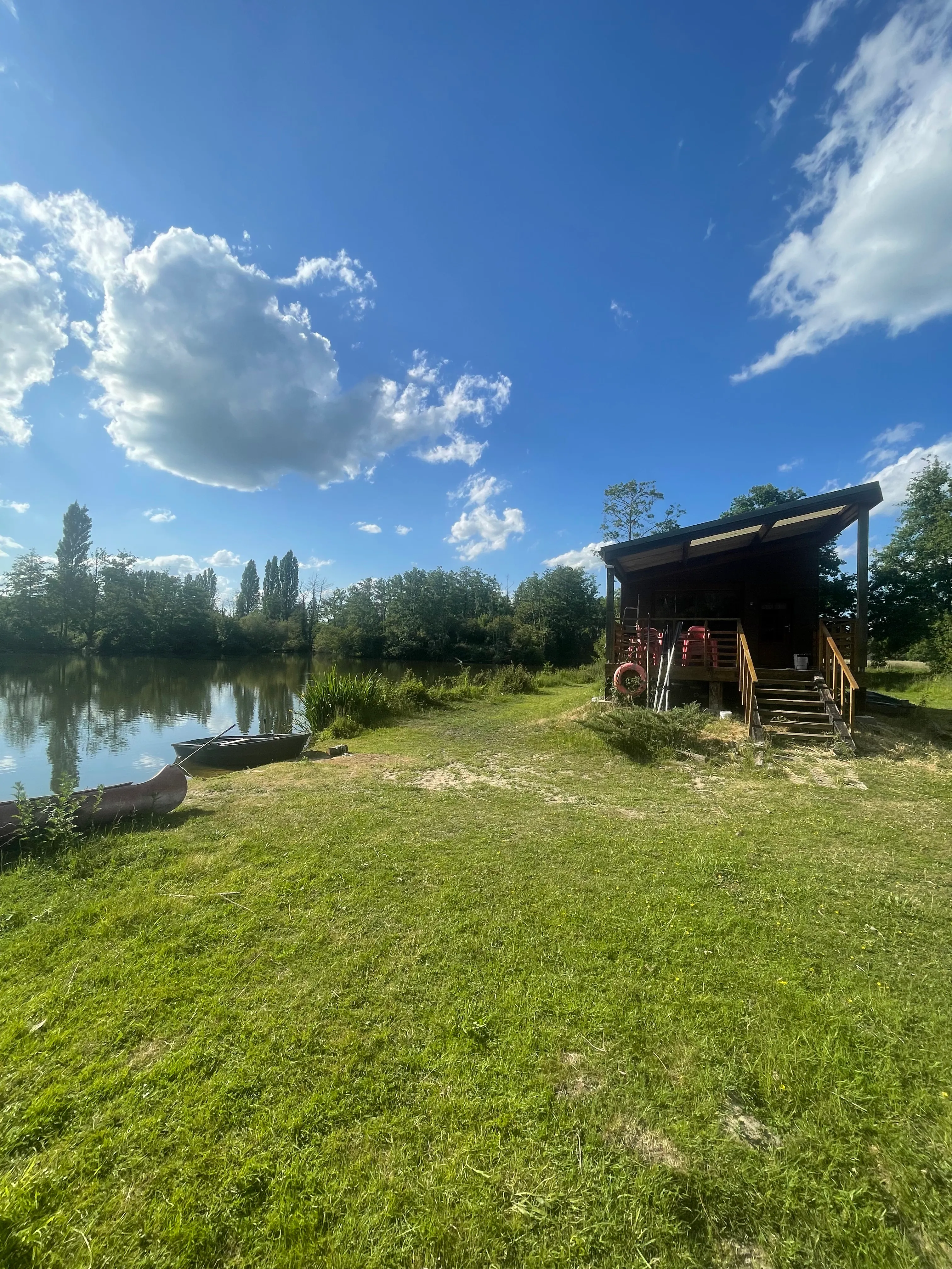 Louez 2 étangs + camping autorisé dans l’eure