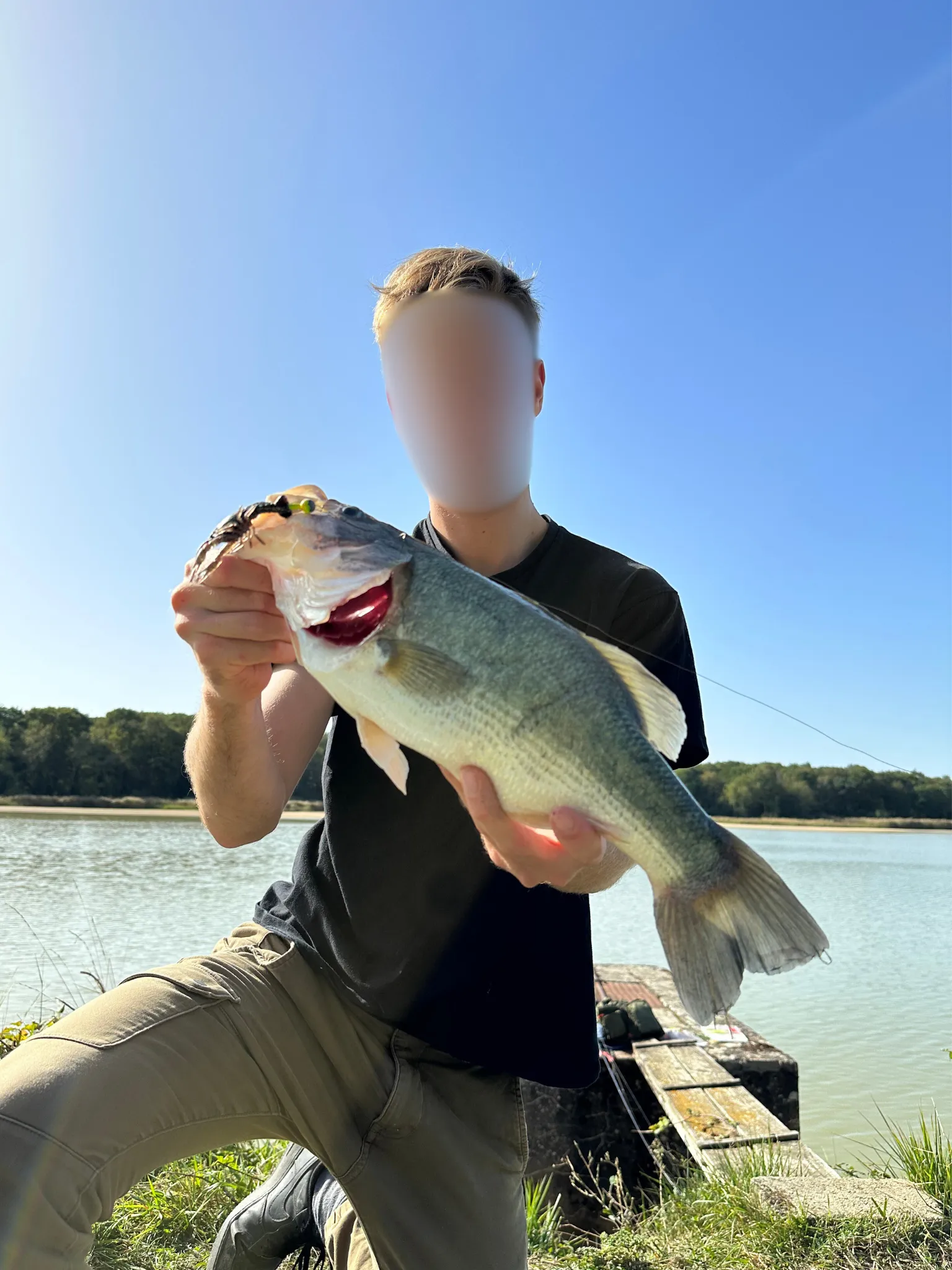 Location étang de pêche 15 ha + un étang 1 ha dans le parc privé d'un château
