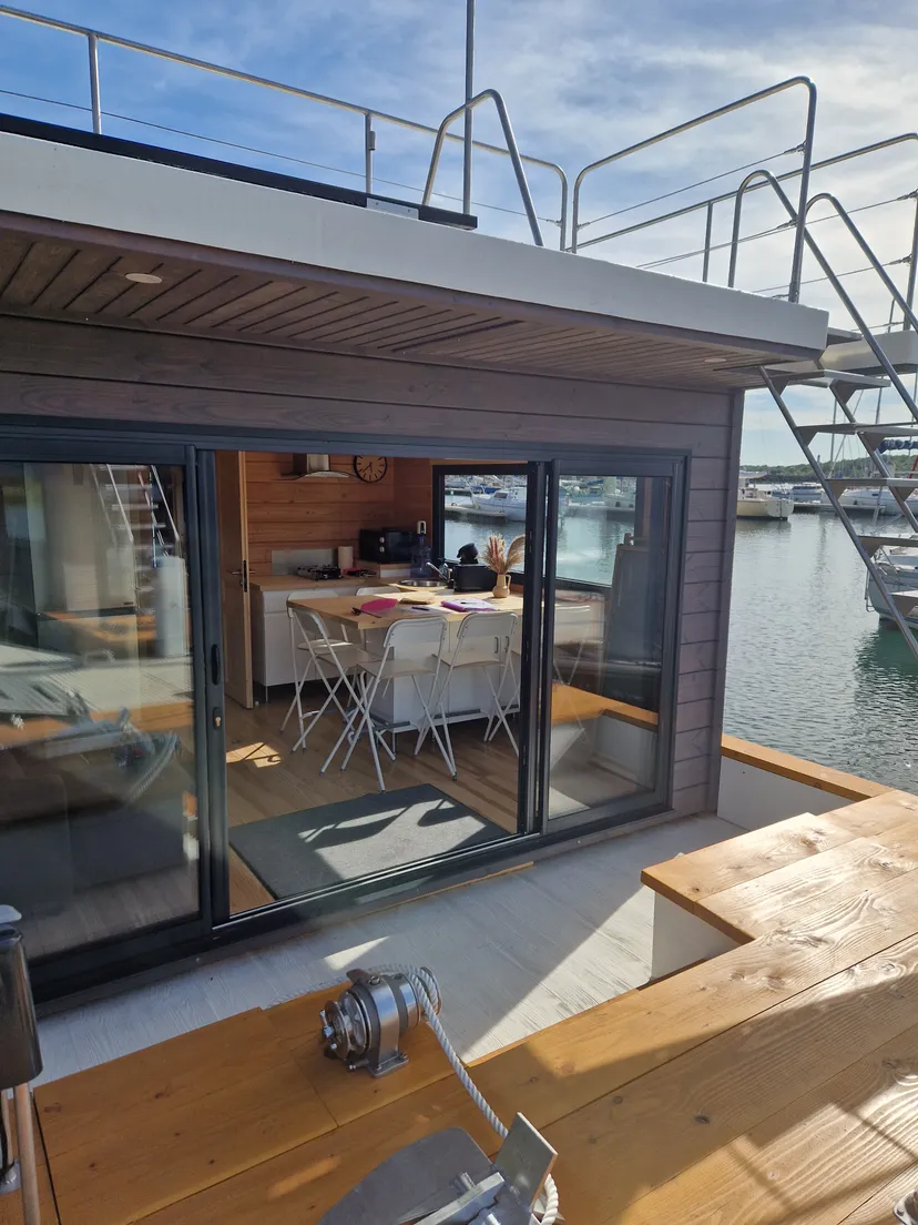 Maison navigable pour 6 personnes